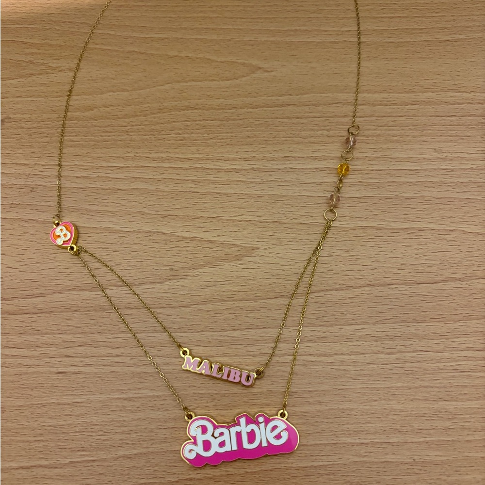 Barbie Malibu Gold Necklace
